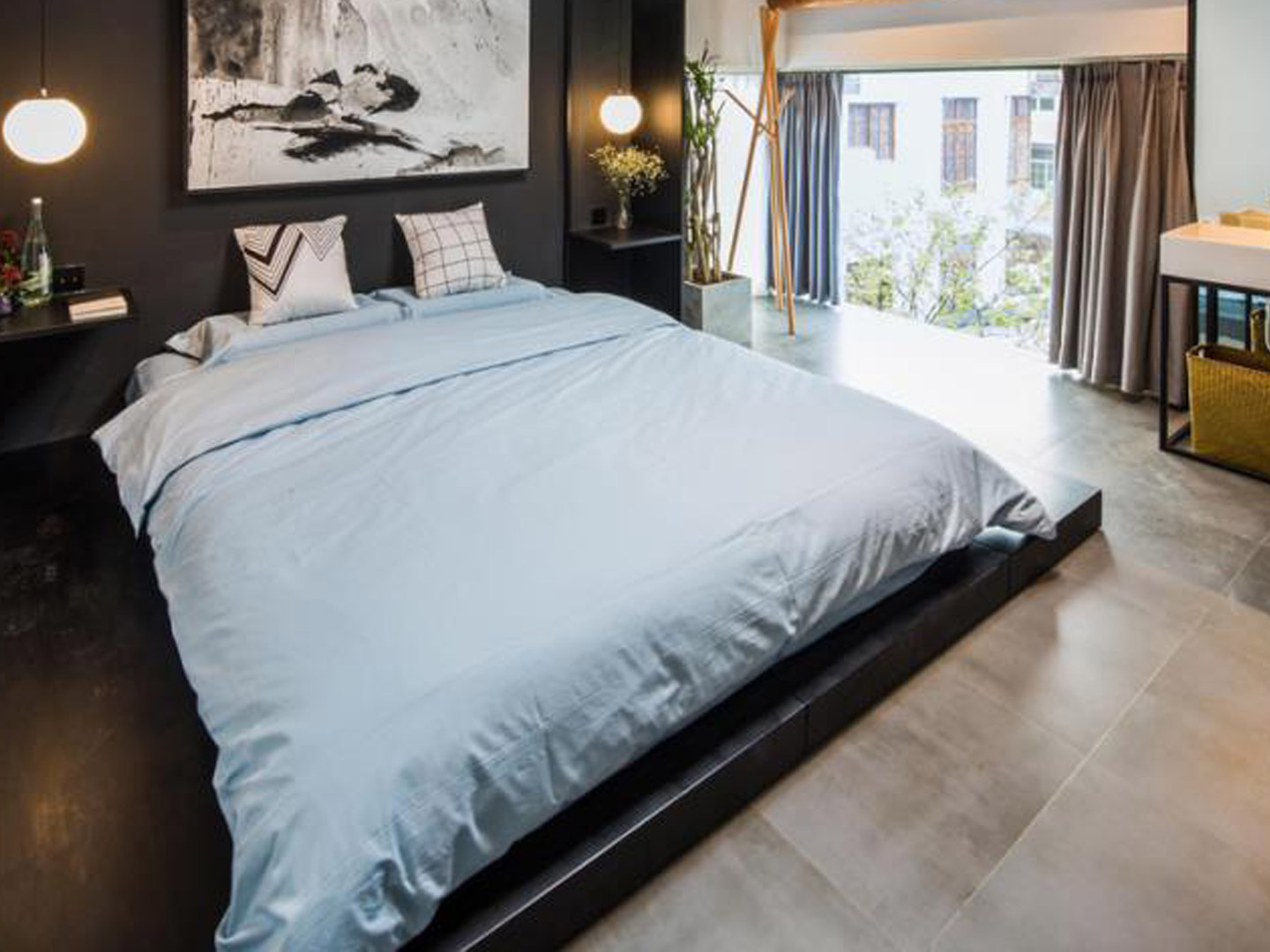 High-end B&B hotel project custom furniture J-979