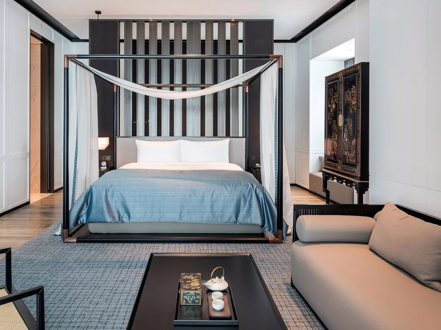 Simple modern luxury furniture hotel and homestay furniture J-816