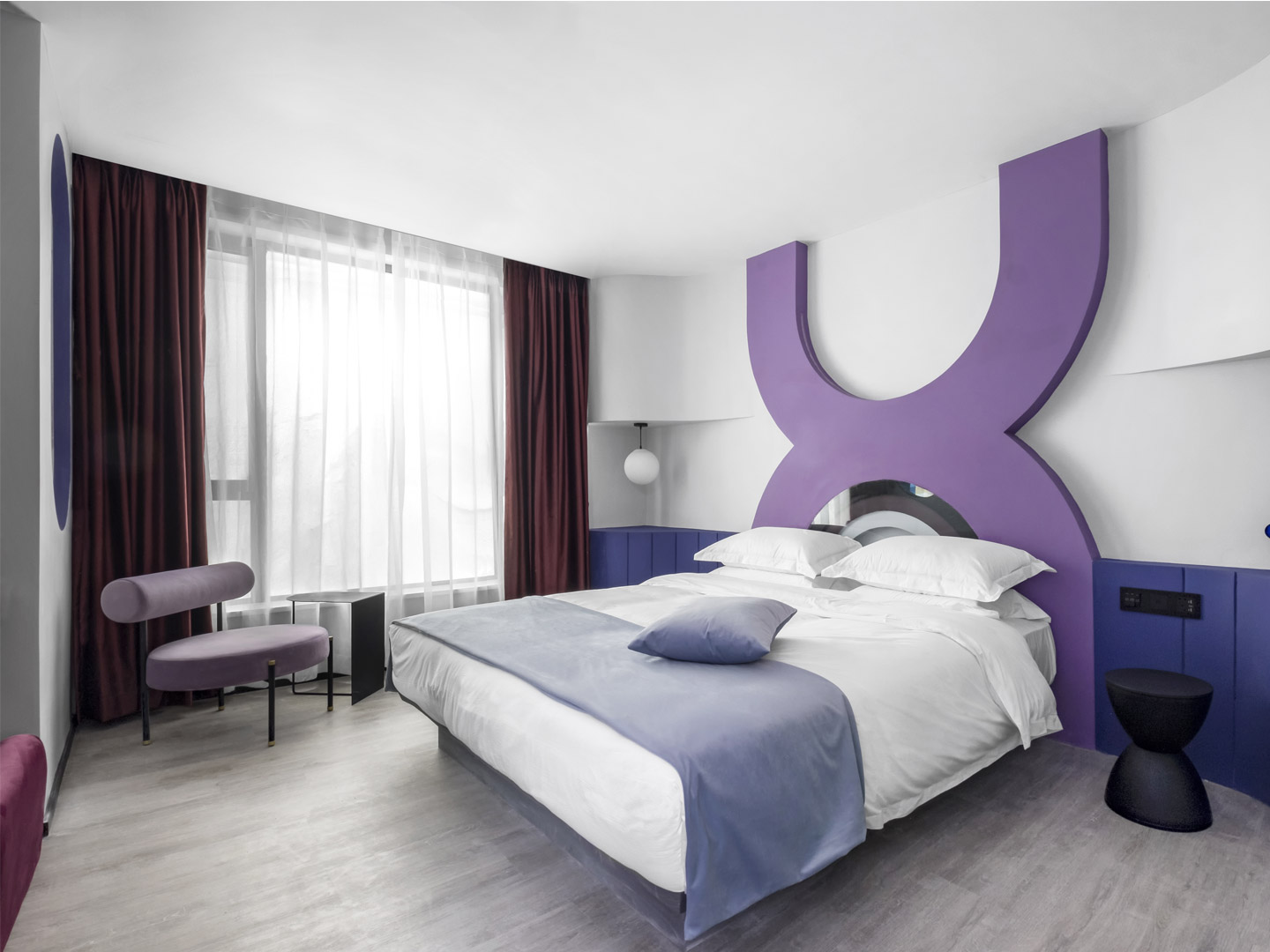 Light luxury high-end decoration company hotel ...