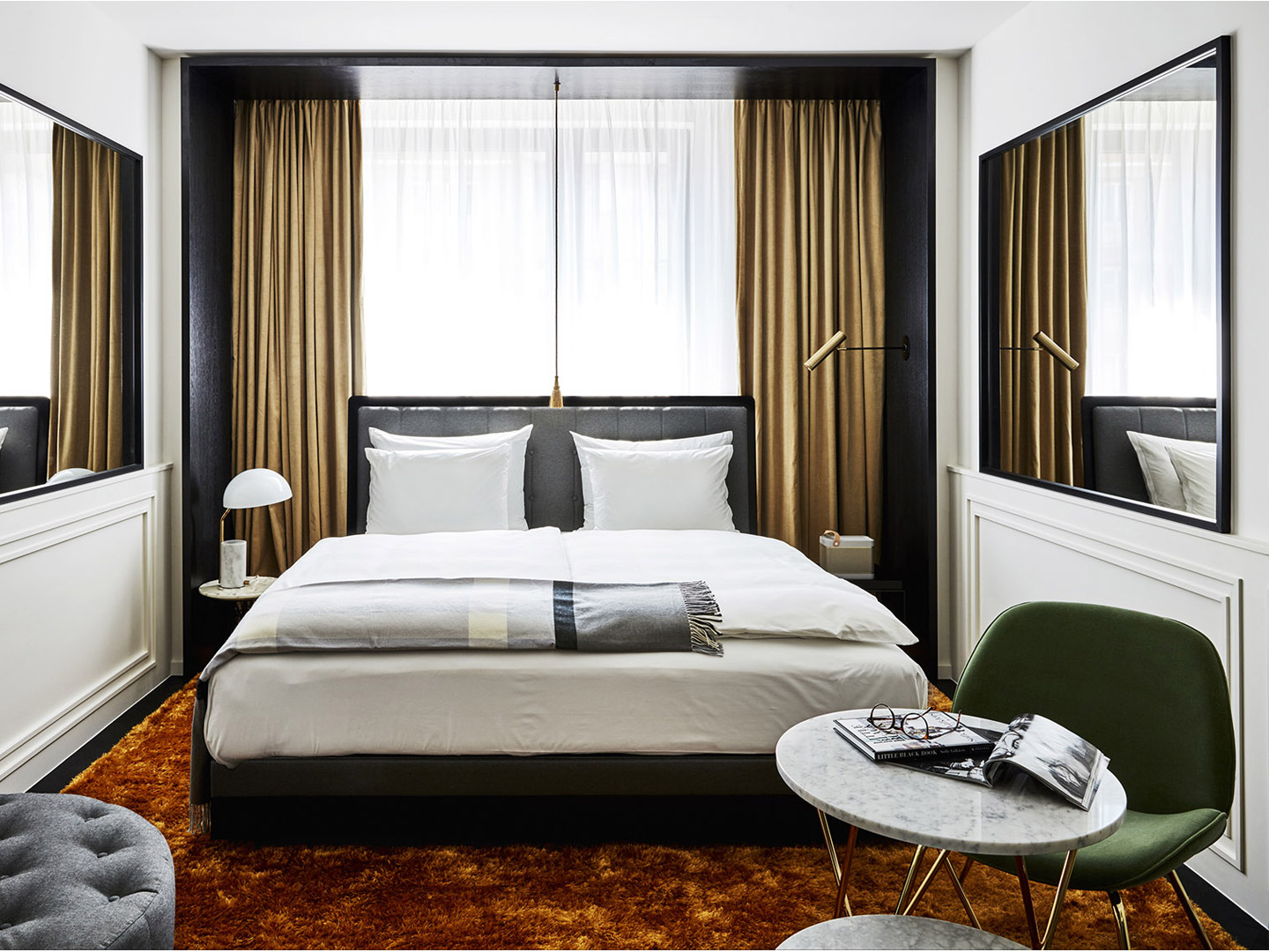 High-end hotel furniture, high-end custom full set of furniture J-859