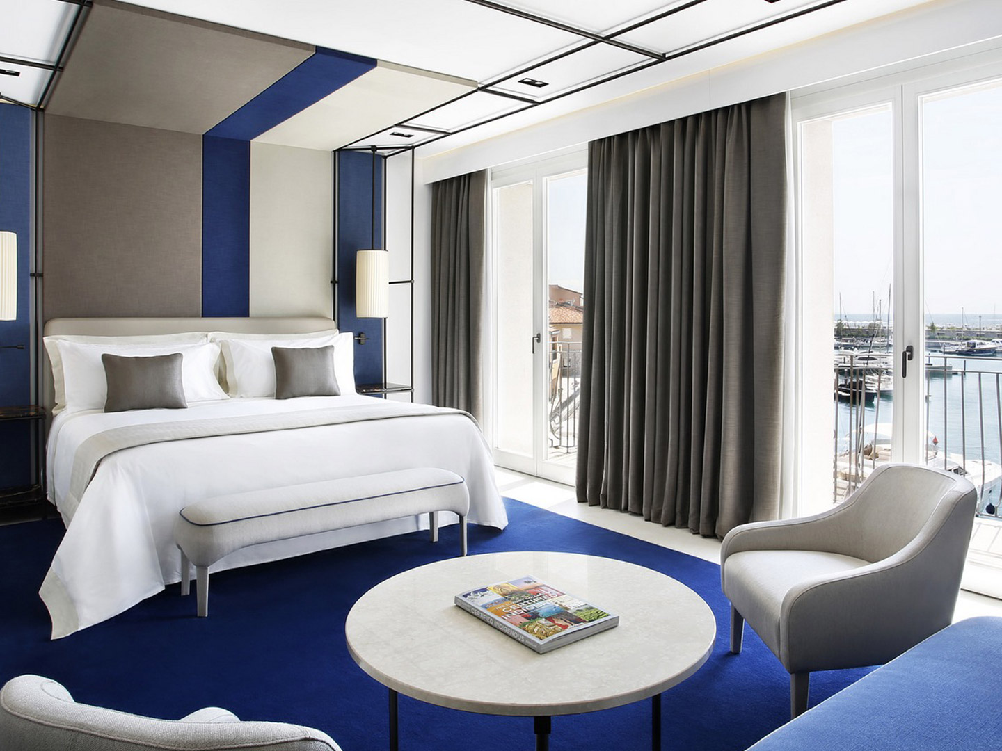 High-end light luxury villa hotel custom full set of furniture J-860