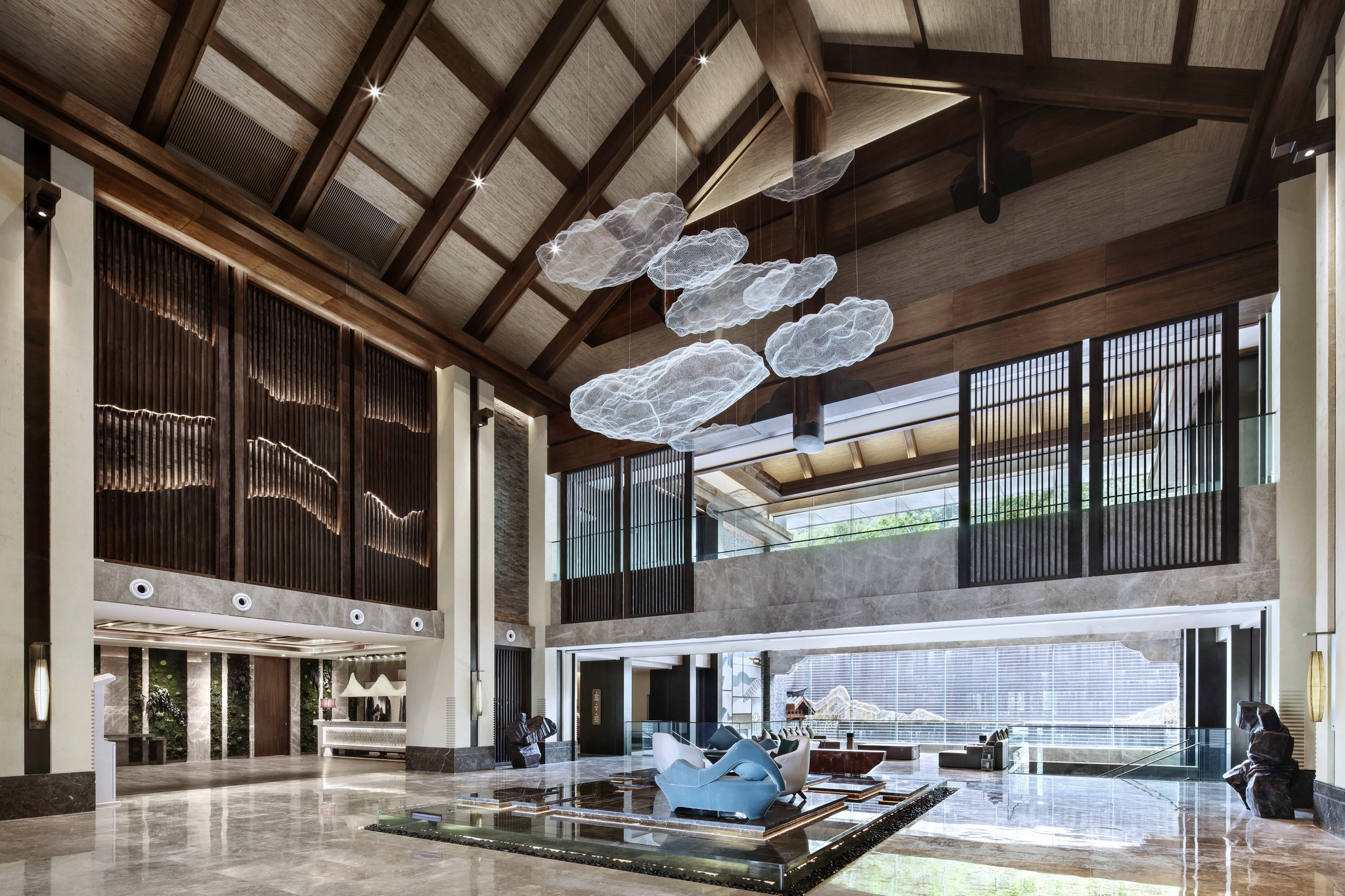 Custom furniture factory engineering club resort hotel furniture J-841