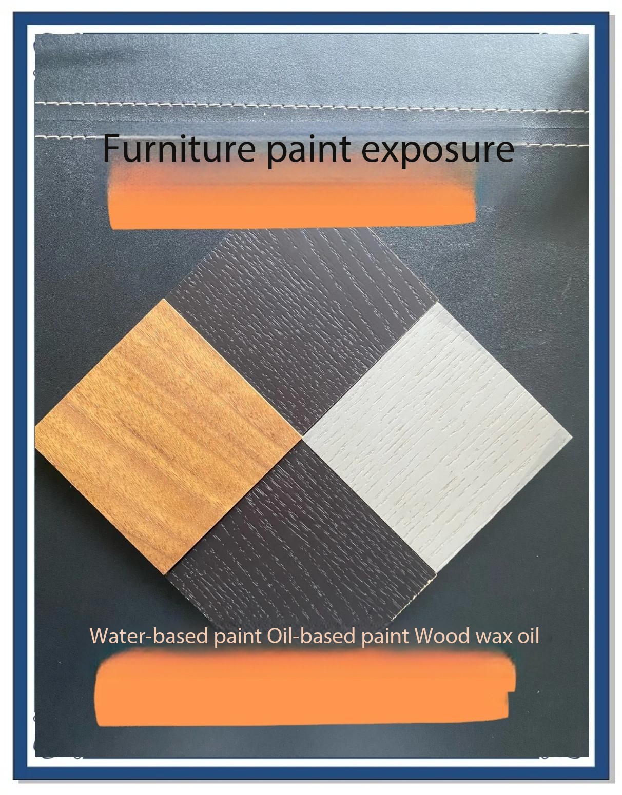 The difference between high-end furniture paint
