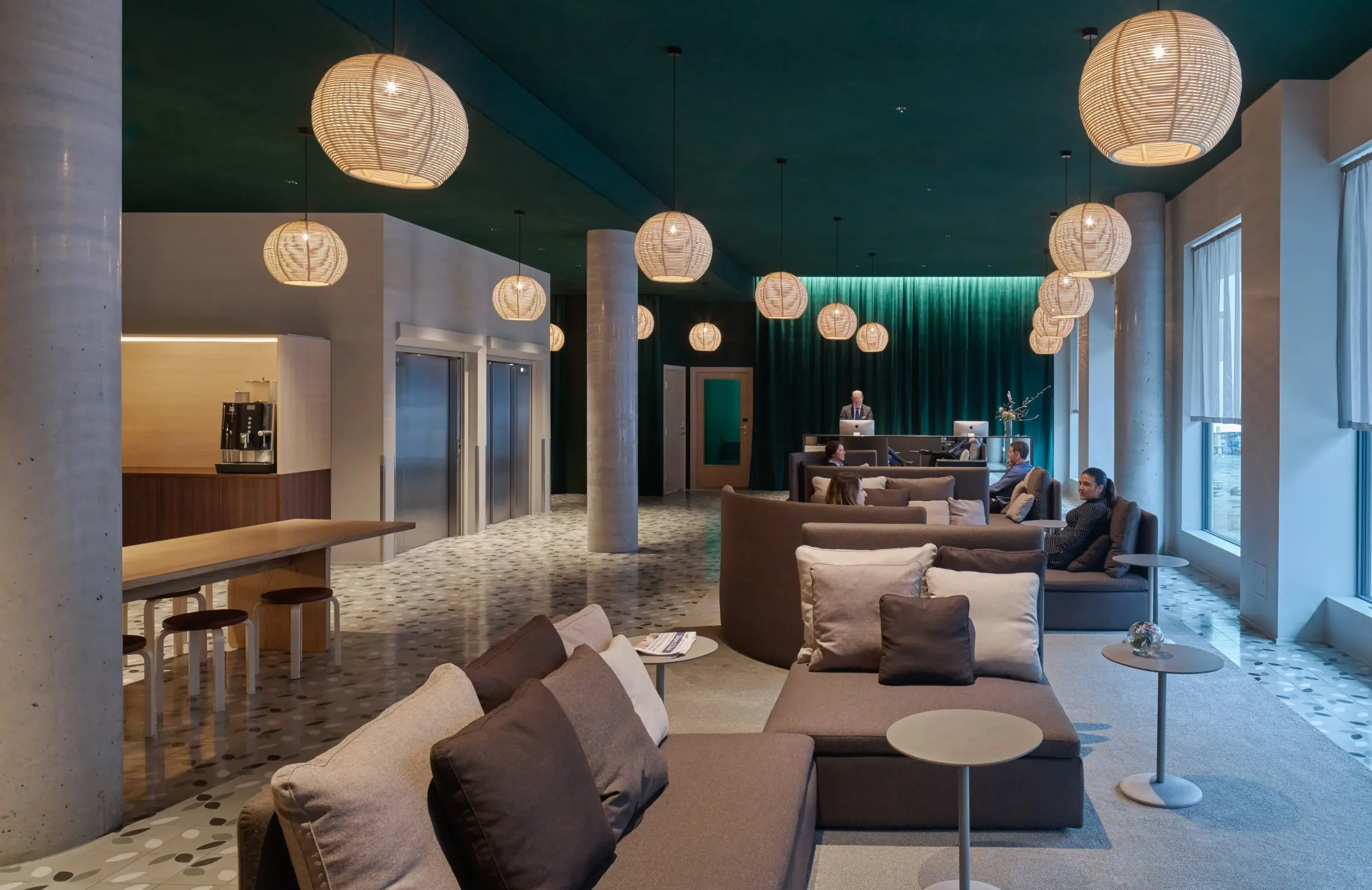 Modern high-end hotel engineering custom furnit...