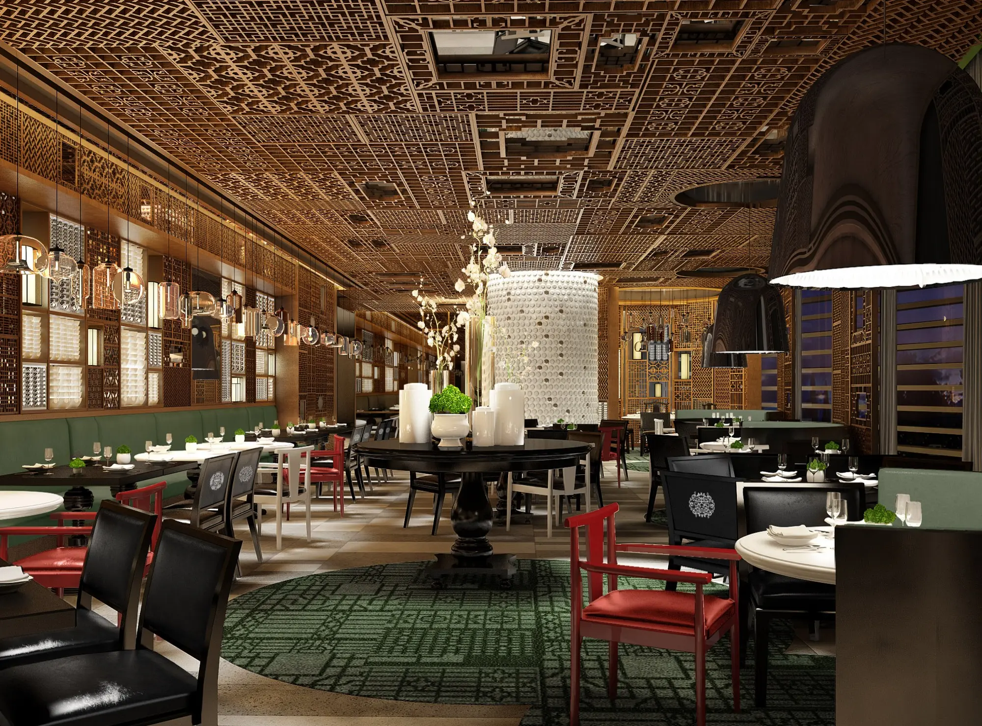 High-end custom furniture factory project Hotel furniture J-528