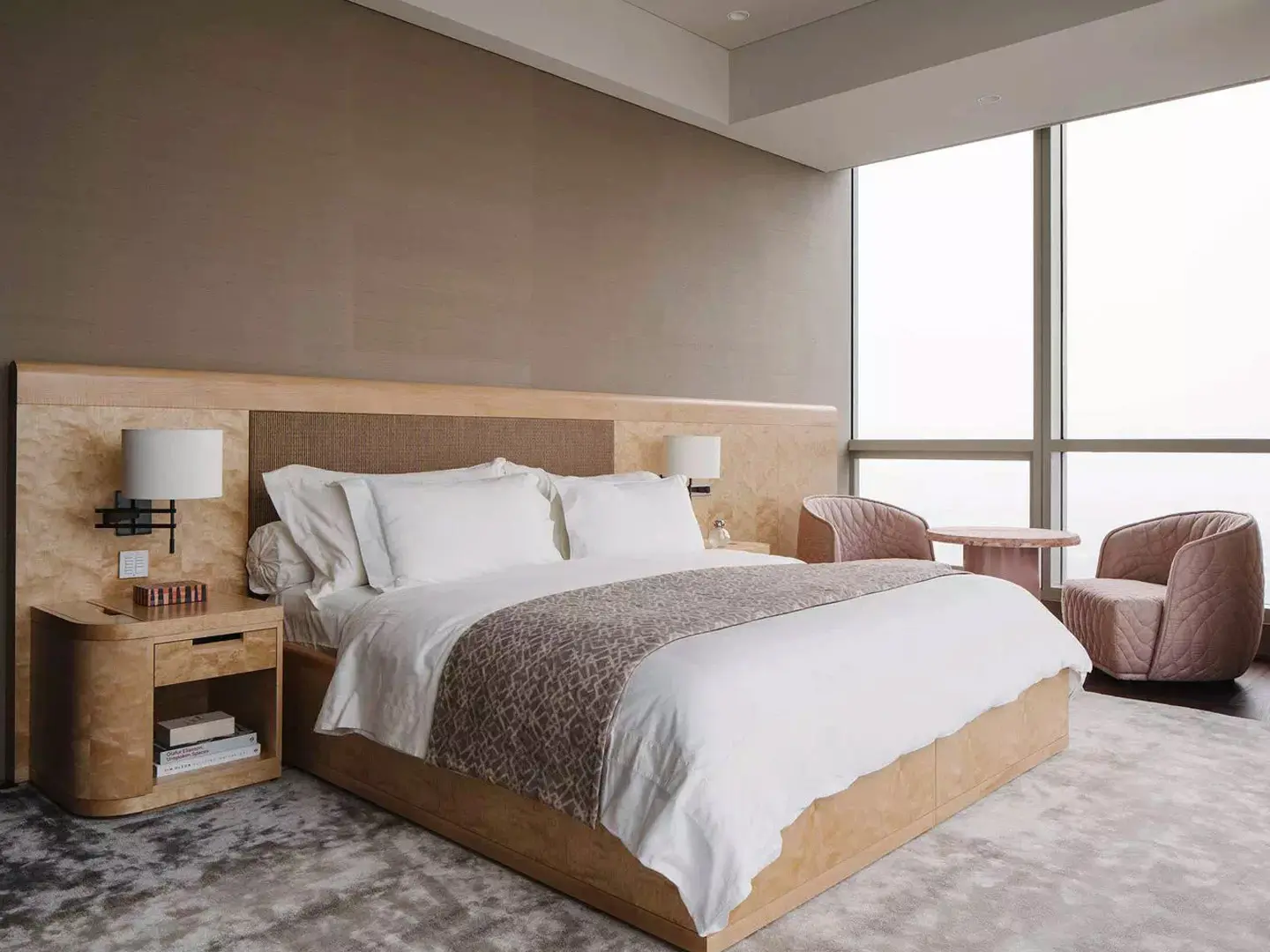 High-end villa hotel villa furniture custom ful...