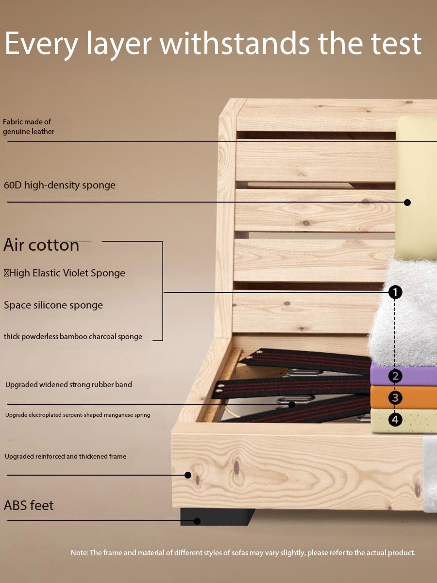 High-end sofa craftsmanship