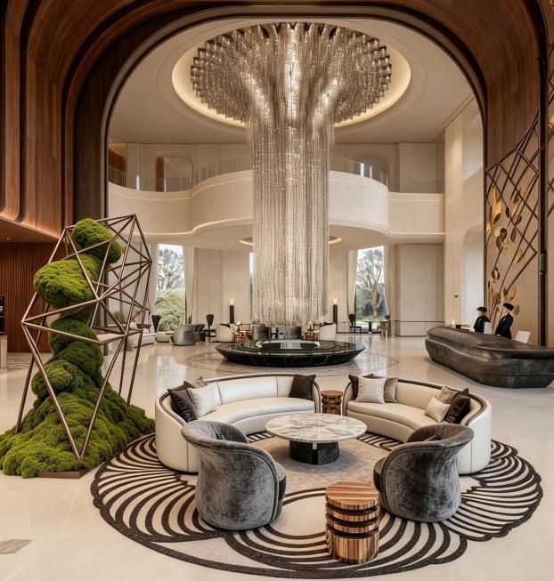 Custom Whole-House Furniture for High-End Star-Rated Hotels GD2