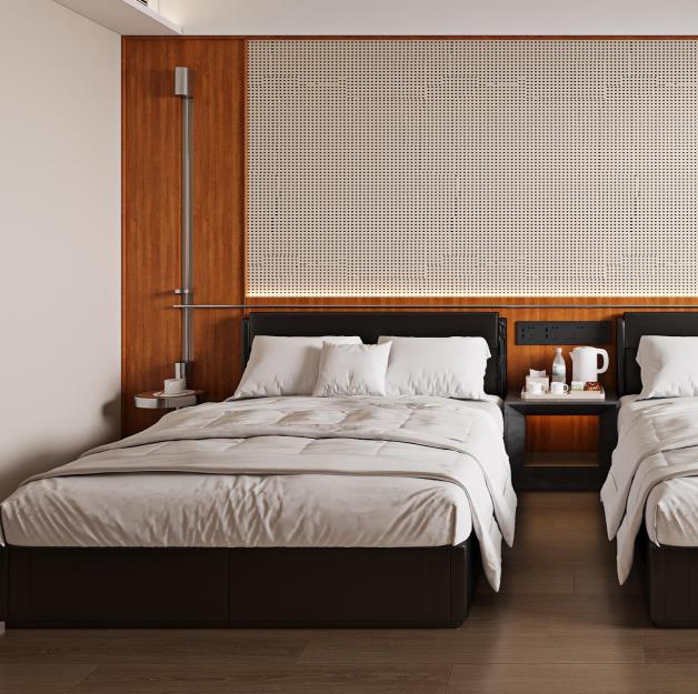 One-stop high-quality custom furniture hotel bedroom set GD19