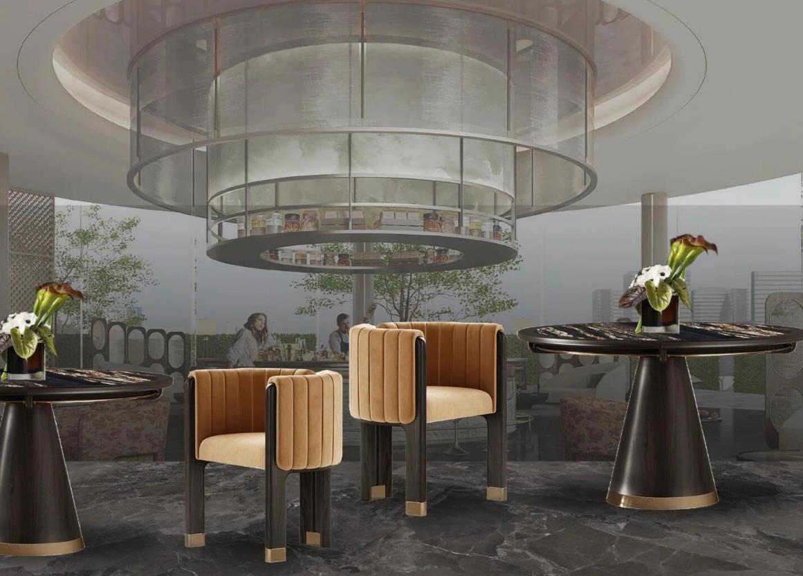 High-end custom luxury furniture hotel furniture set GD24