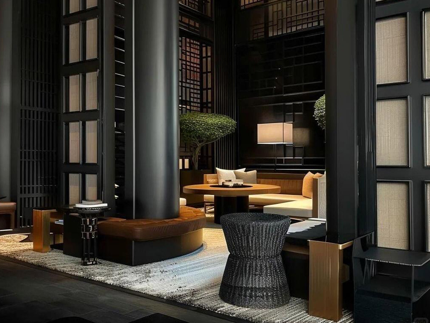 Hotel residential bedroom furniture suite customization GD63