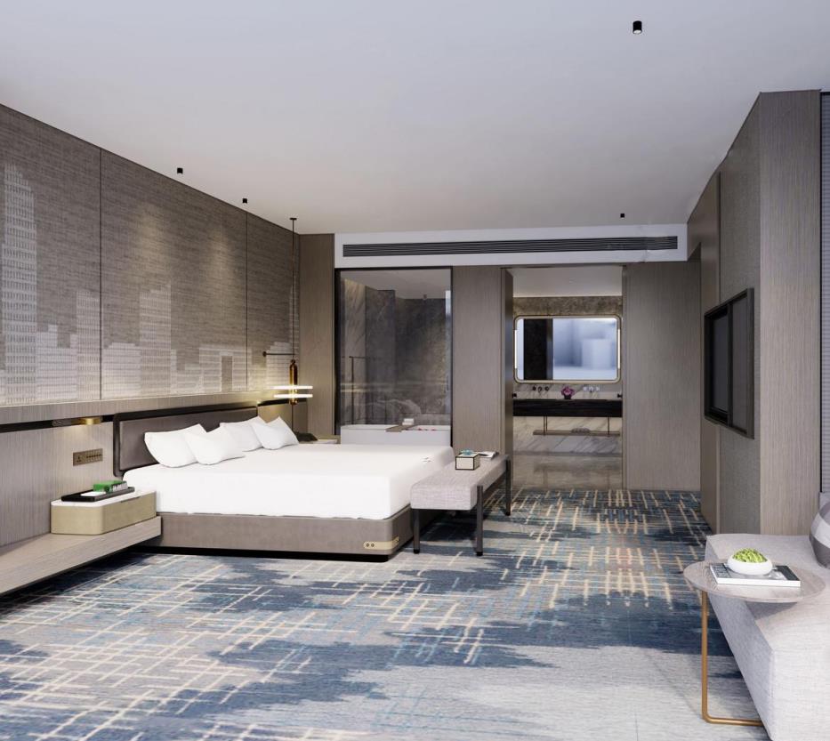 Custom hotel guest room and bedroom furniture GD95