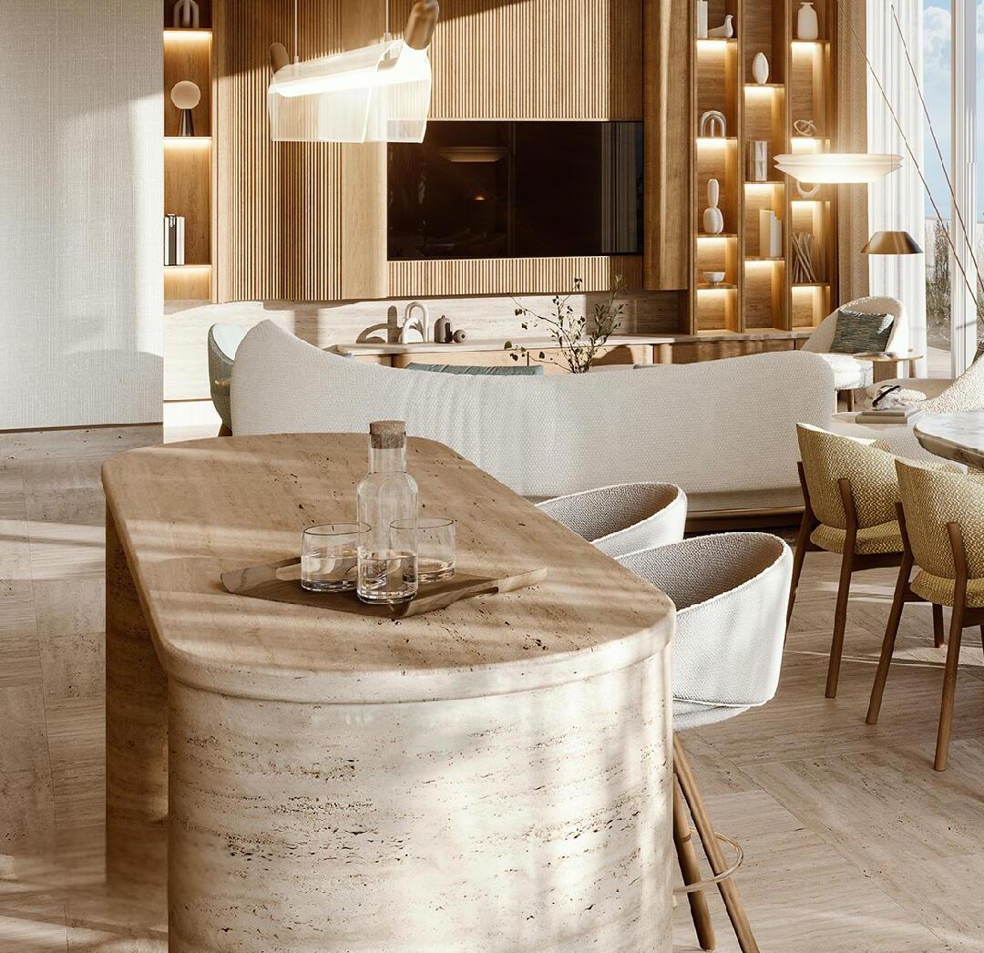 Complete furniture set for the UAE resort hotel  GD581