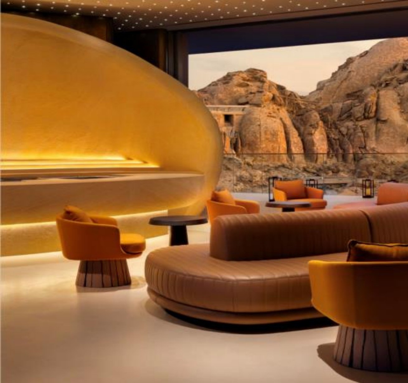 Desert Rock Resort Hotel Furniture Customization Factory GD682