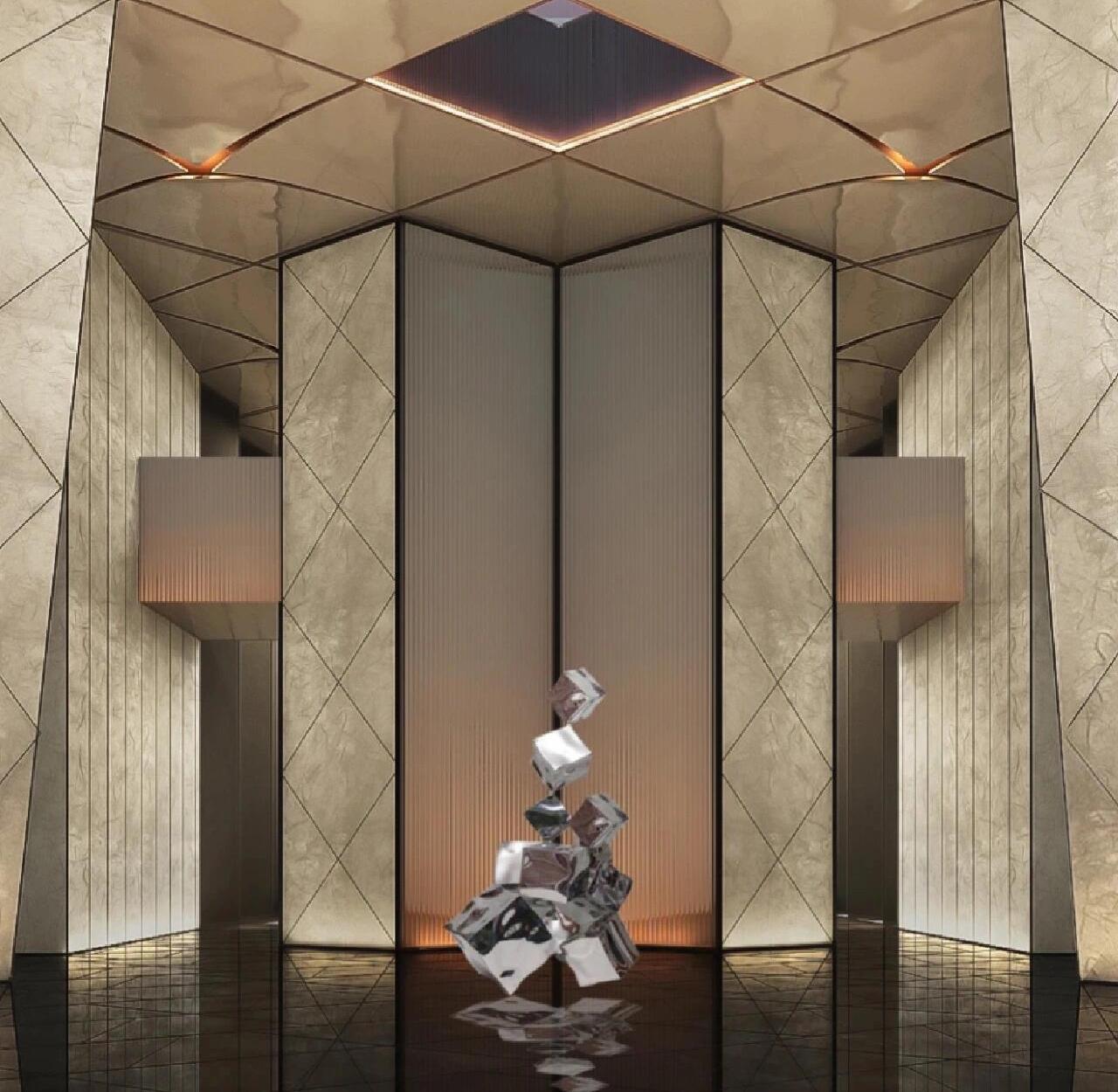 Star hotel lobby and guest room furniture set customization GD365