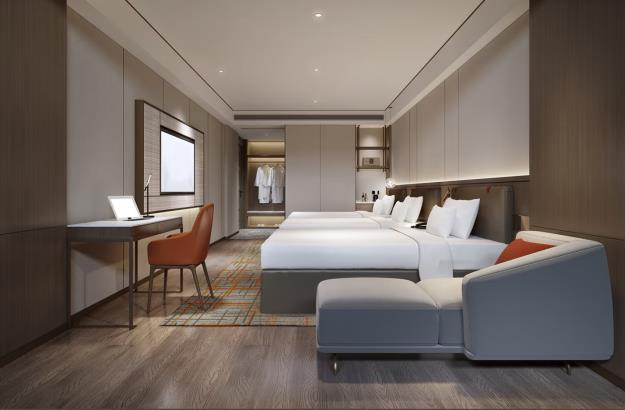 Engineering hotel furniture bedroom sets customization GD179