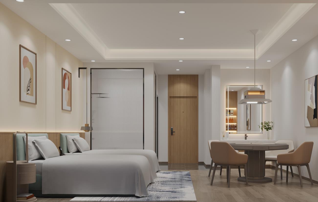 Modern custom hotel bedroom sets of furniture GD93