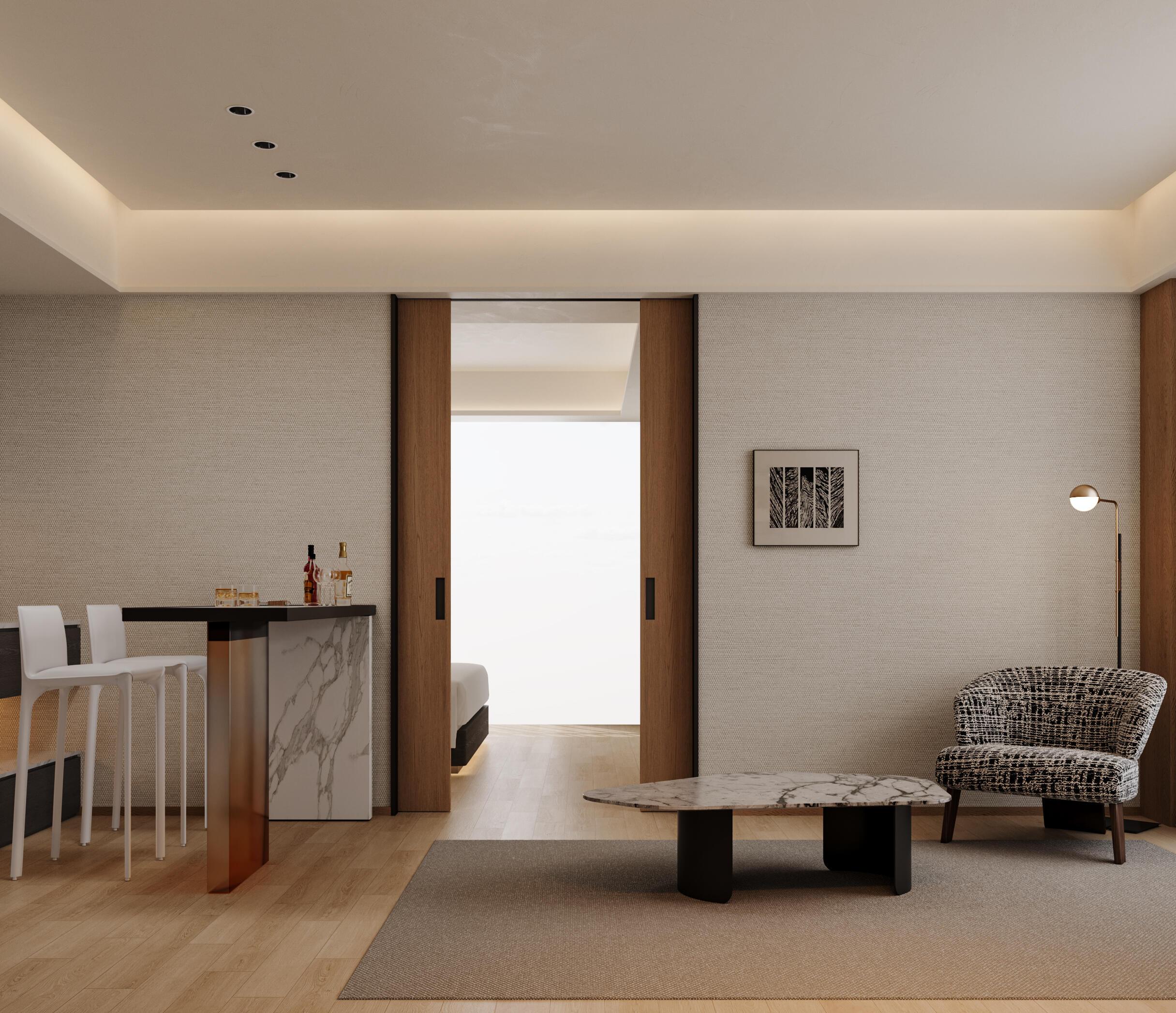 Engineering Design Hotel Suite Furniture Customization GD209