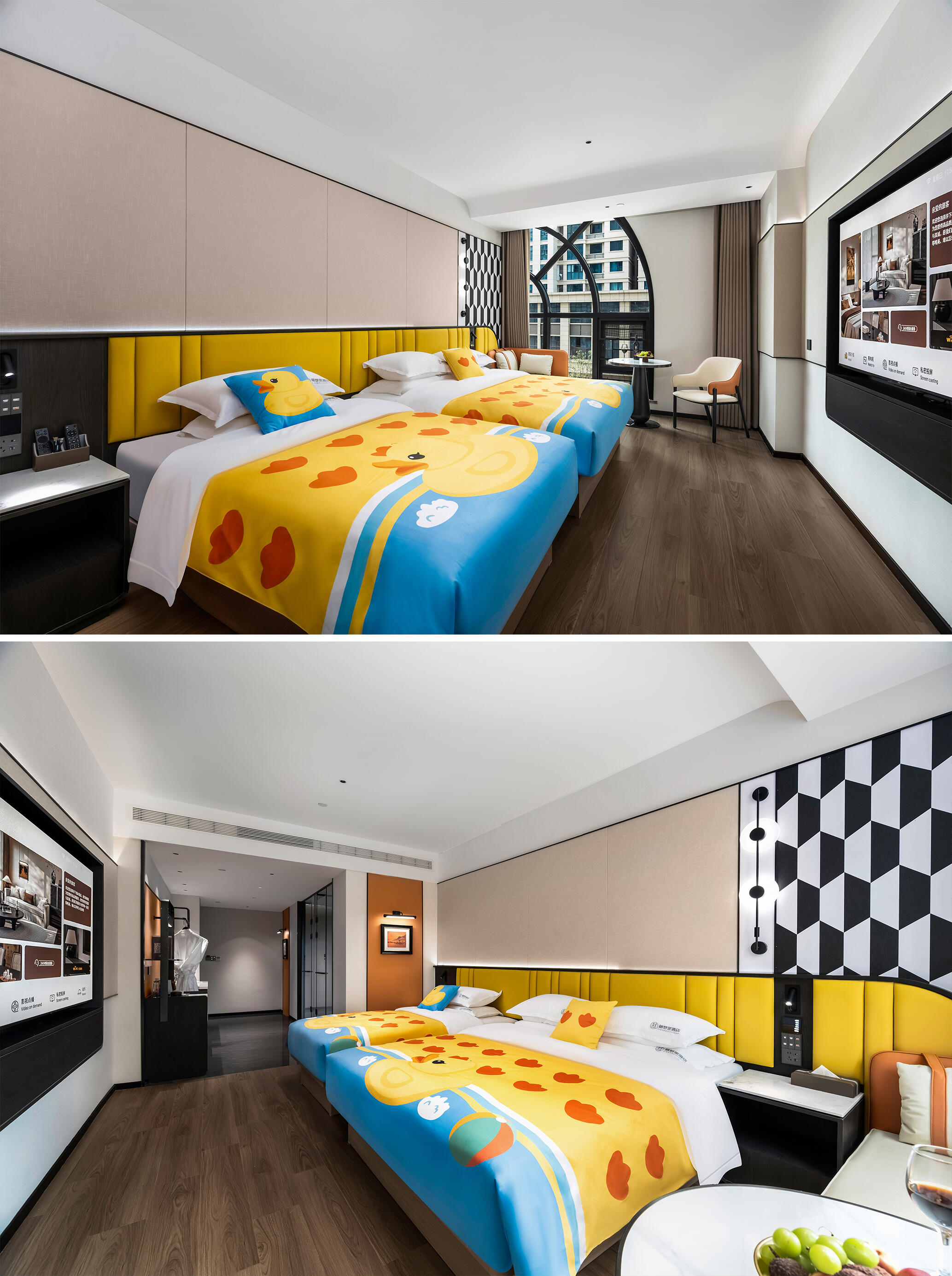 Furniture Production Factory Star-Rated Hotel Bedroom Furniture GD206