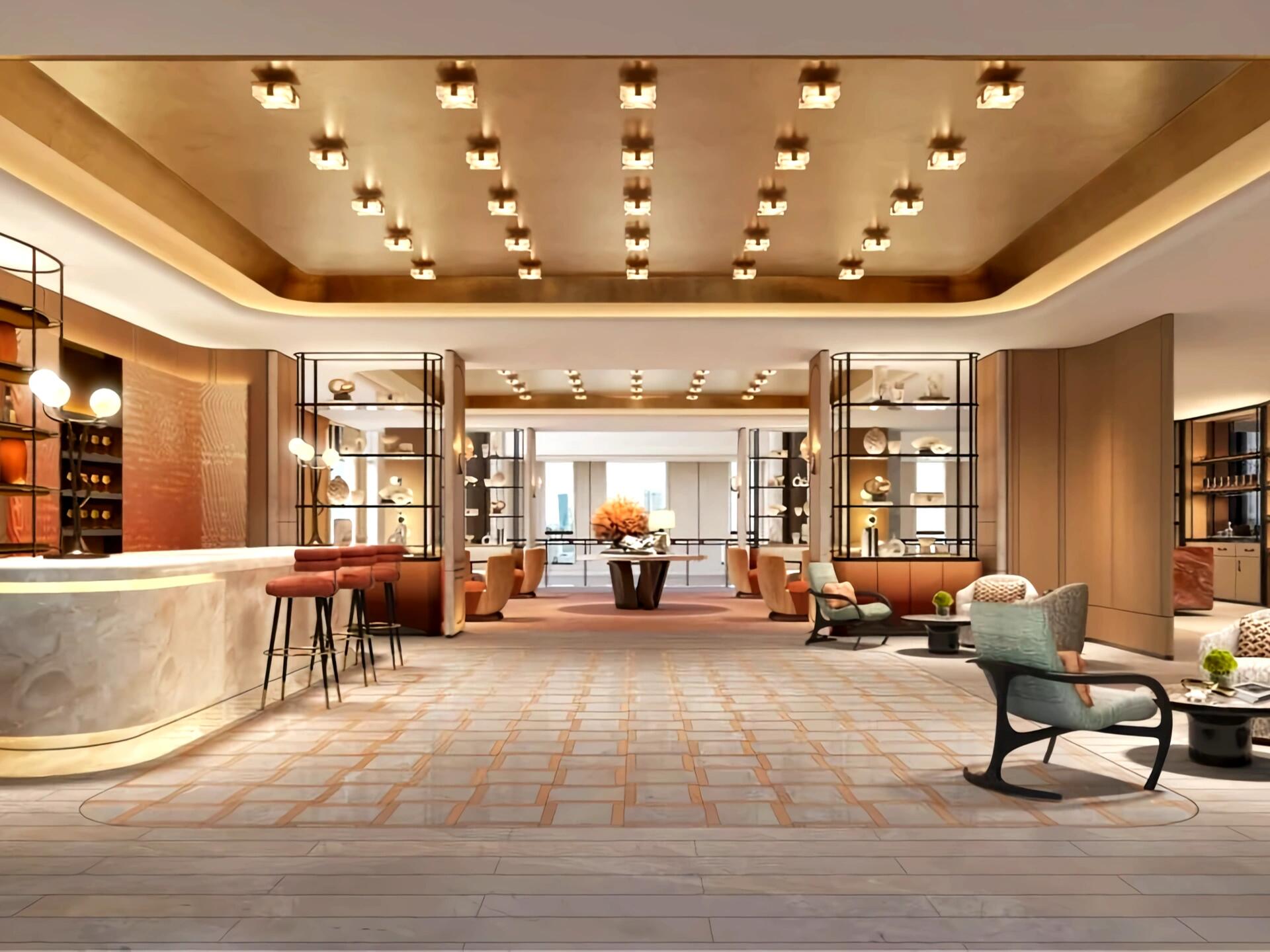 High-end custom project engineering hotel furniture GD354