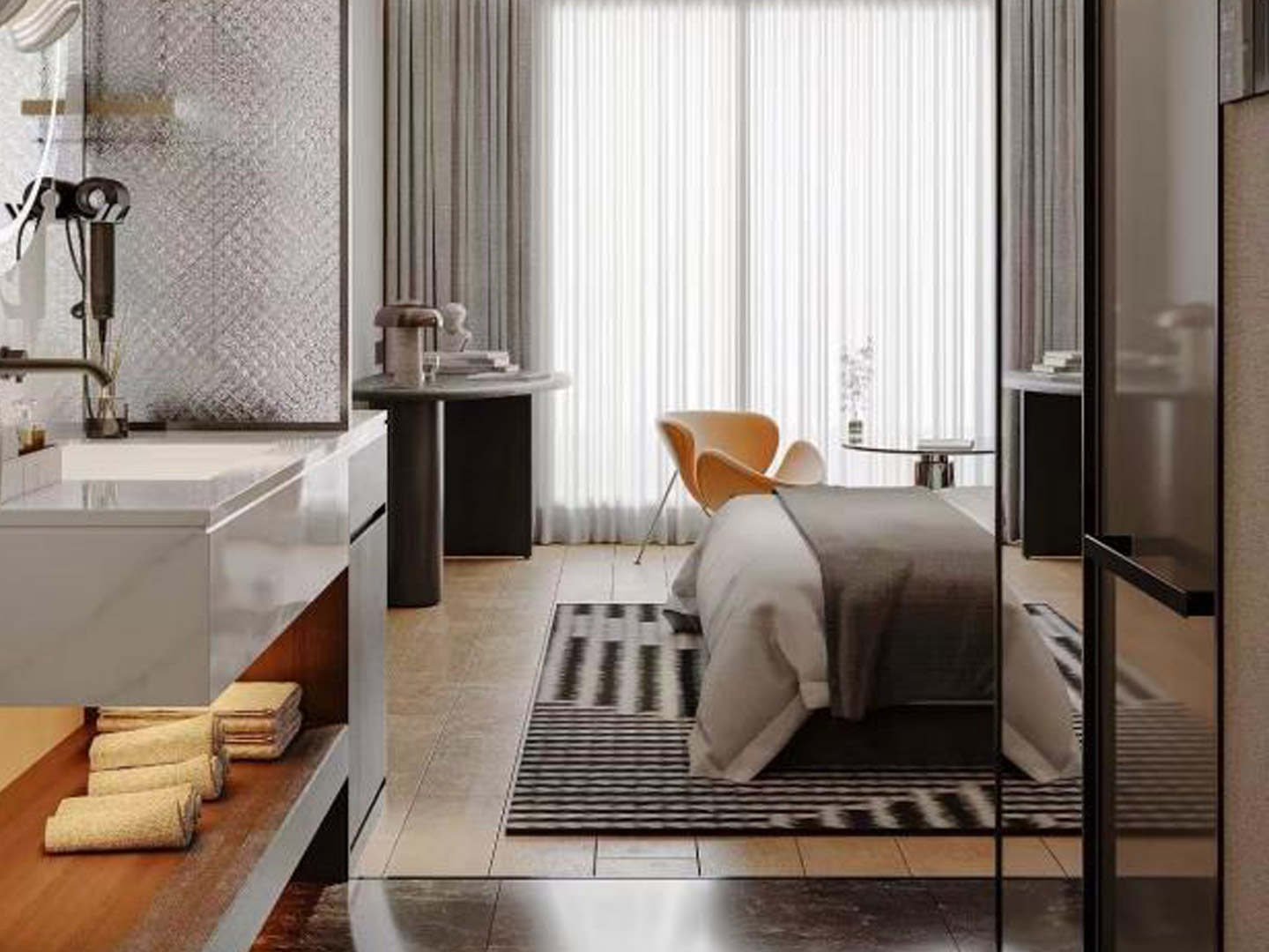 High-End Customized Hotel Bar Seaview Room Hotel Furniture GD111