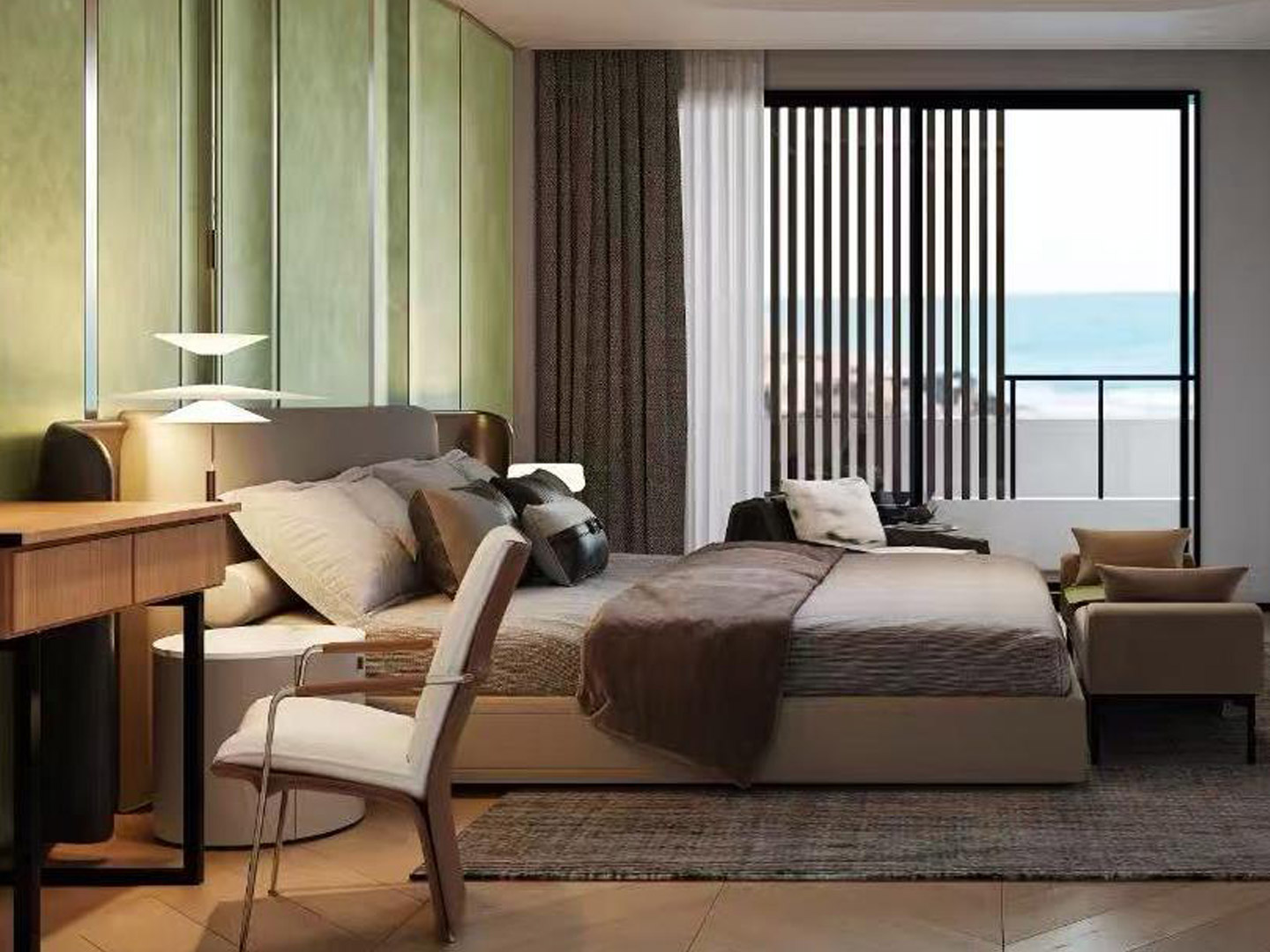 Interior Design Hotel Guest Room and Lobby Furn...