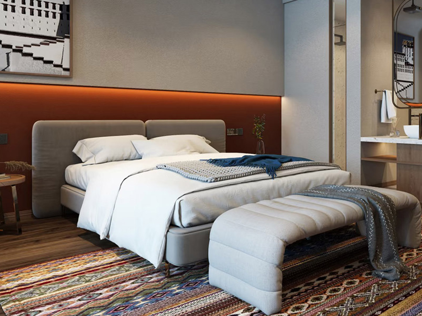 Custom high-end resort hotel furniture sets GD133