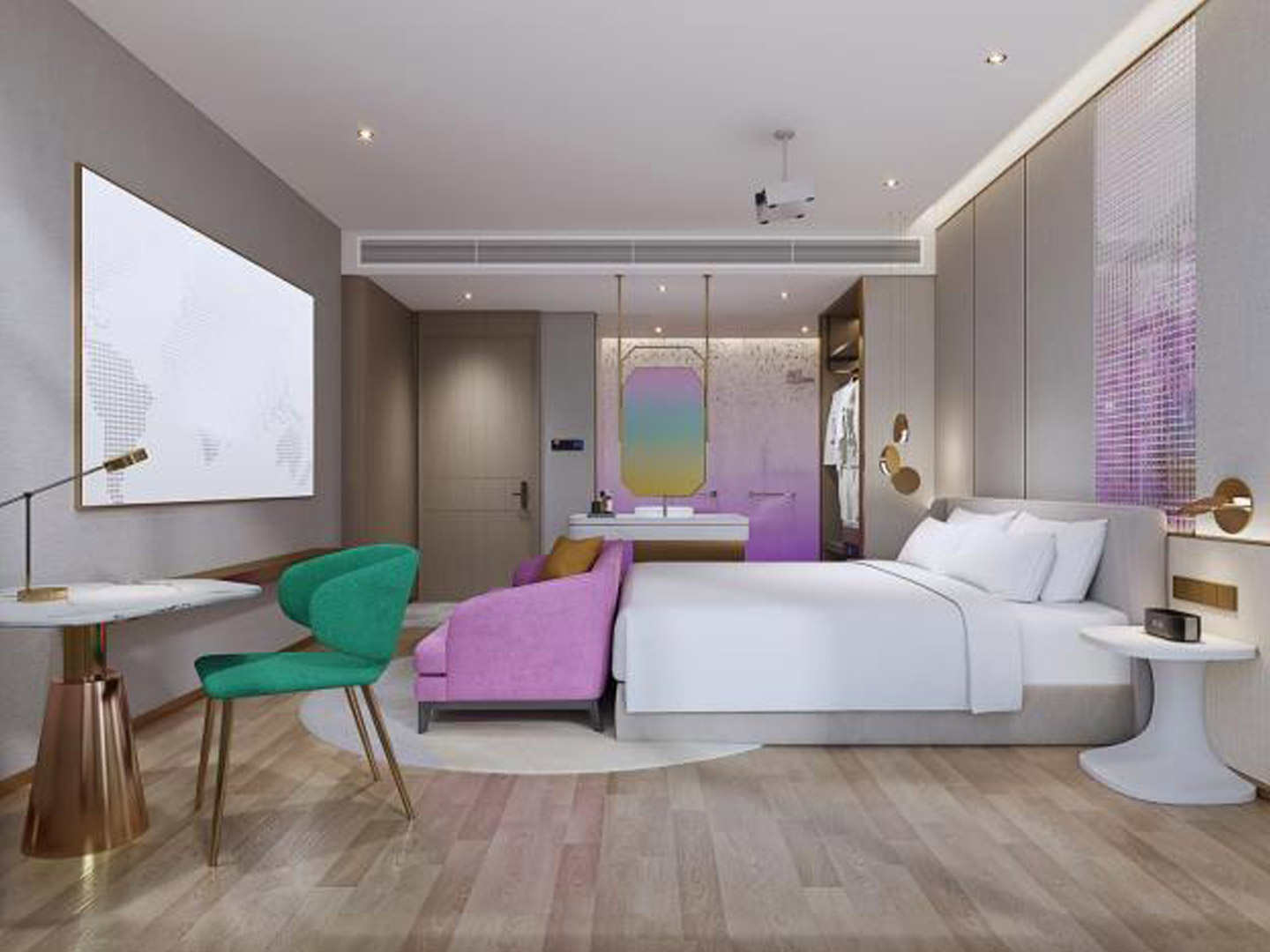 Designer furniture customization hotel guest room furniture GD171