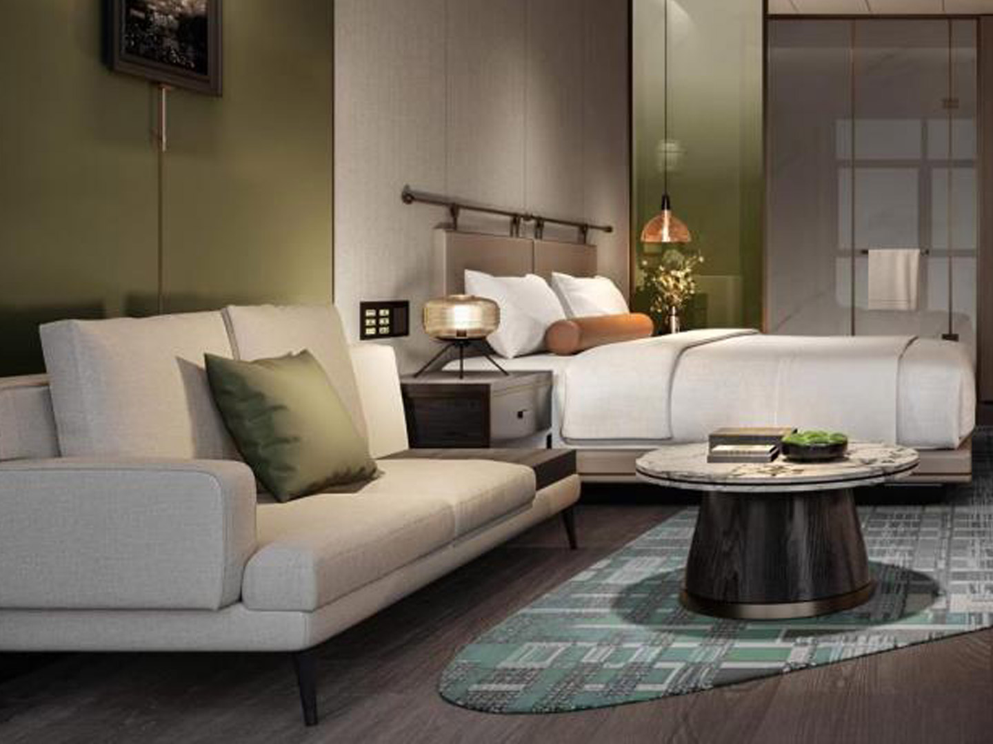 Furniture production factory customized hotel furniture GD189