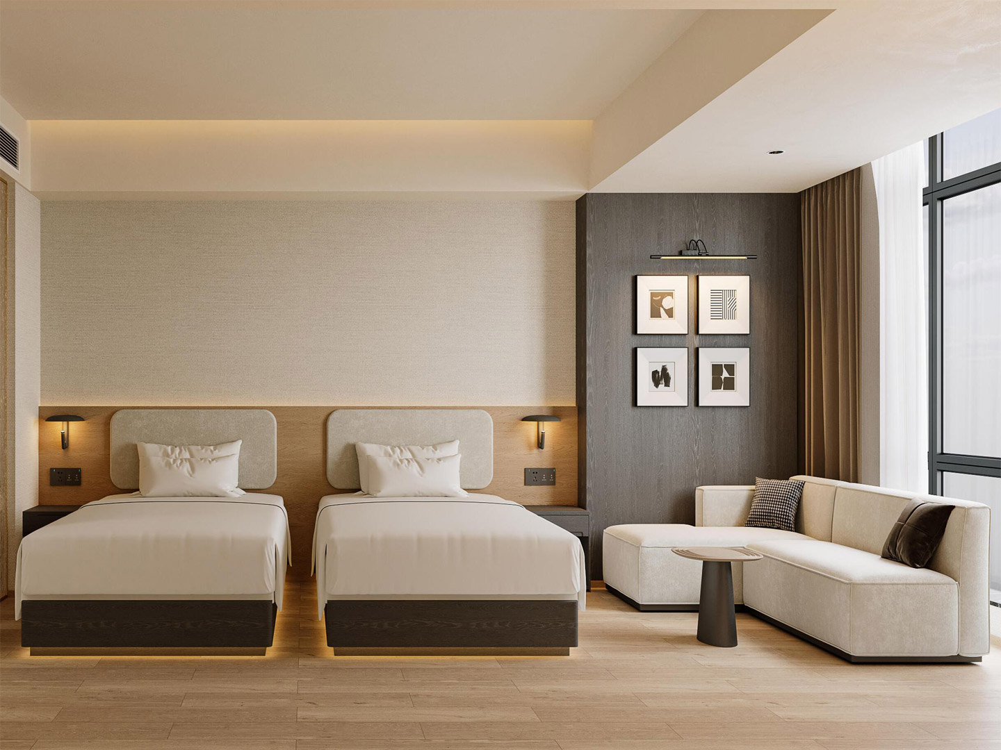 Engineering Design Hotel Suite Furniture Customization GD209