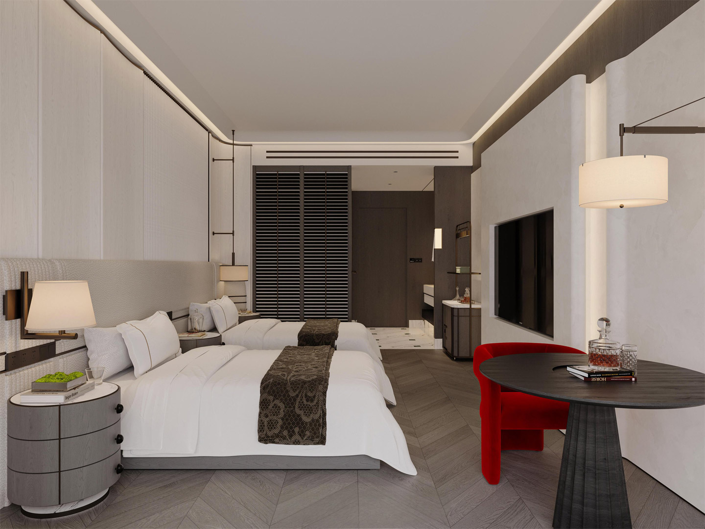 Furniture Customization Factory for High-End Hotel Furniture GD223