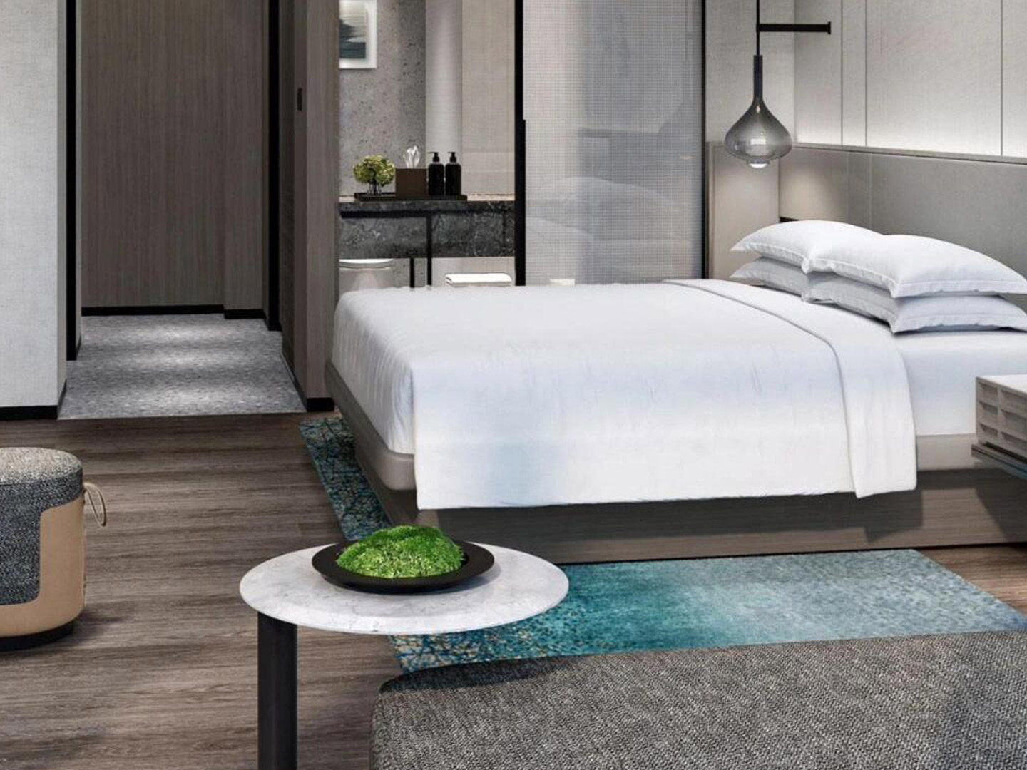 High-end custom factory guest room set furniture GD228