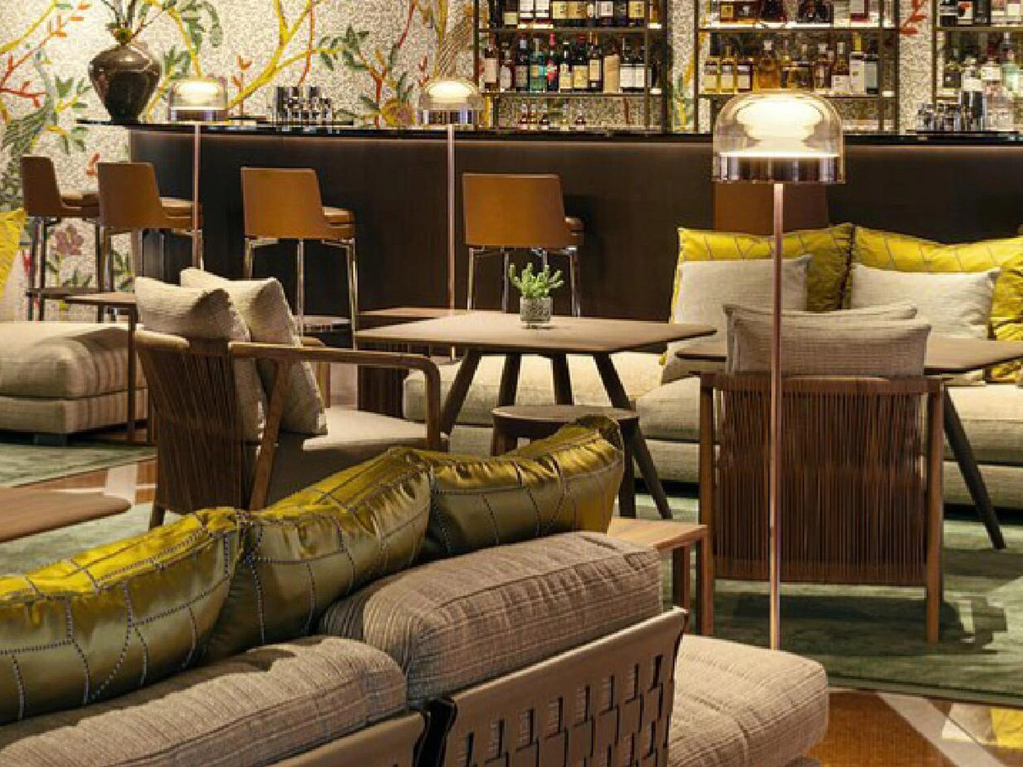 Engineering furniture hotel lobby furniture customization GD307