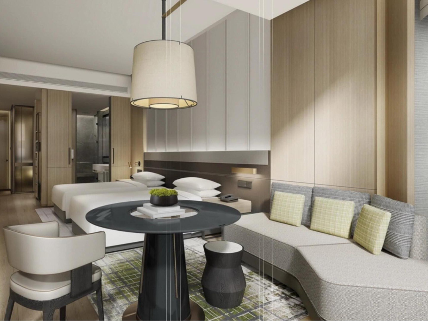 Design company model room hotel suite furniture GD342