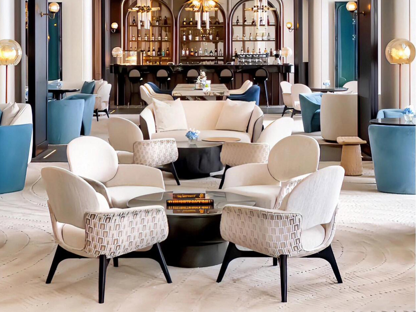 Hotel villa residential furniture set customization GD359