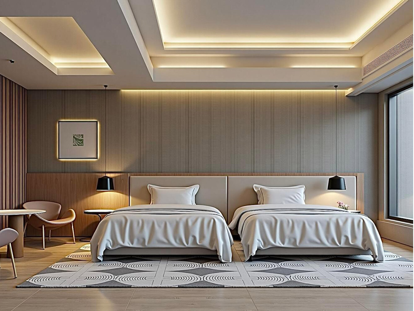 Designer furniture hotel lobby restaurant guest room furniture GD375