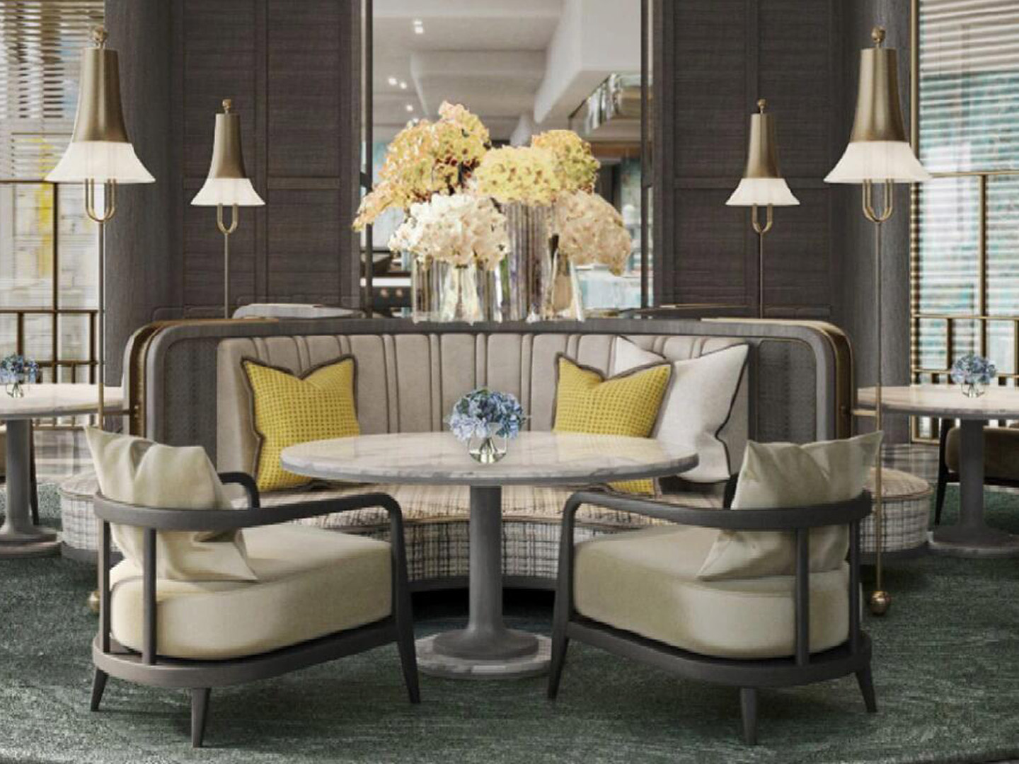 High-quality hotel furniture star bedroom sets GD416