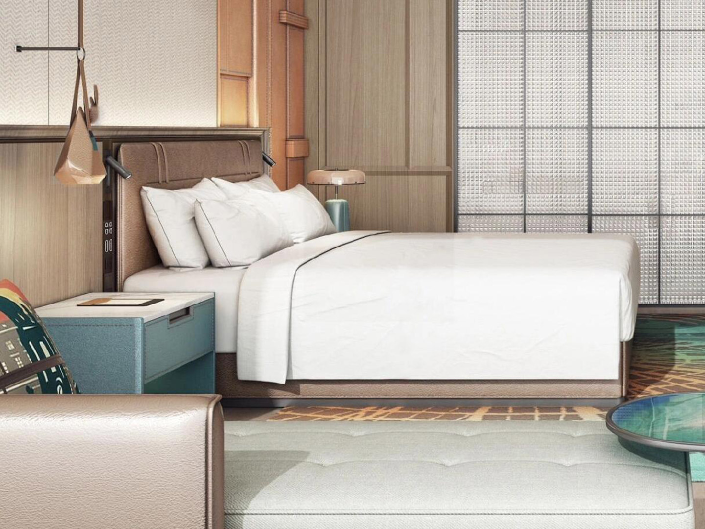 Furniture supplier Complete set of furniture for business hotels GD431