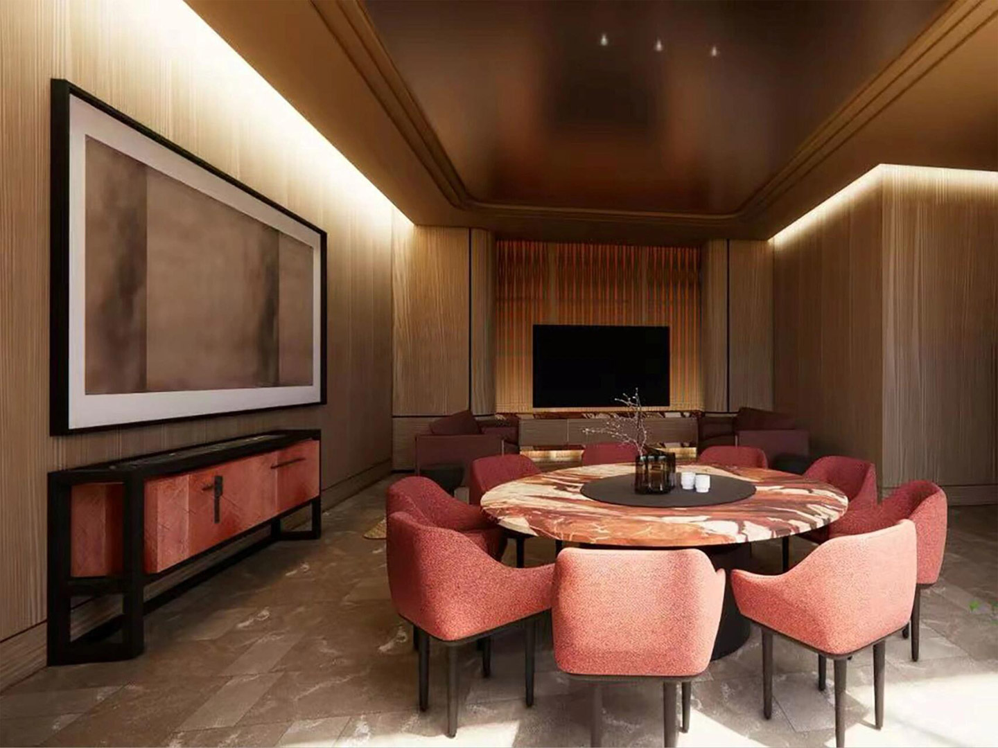 High-end customized villa hotel furniture sets GD497