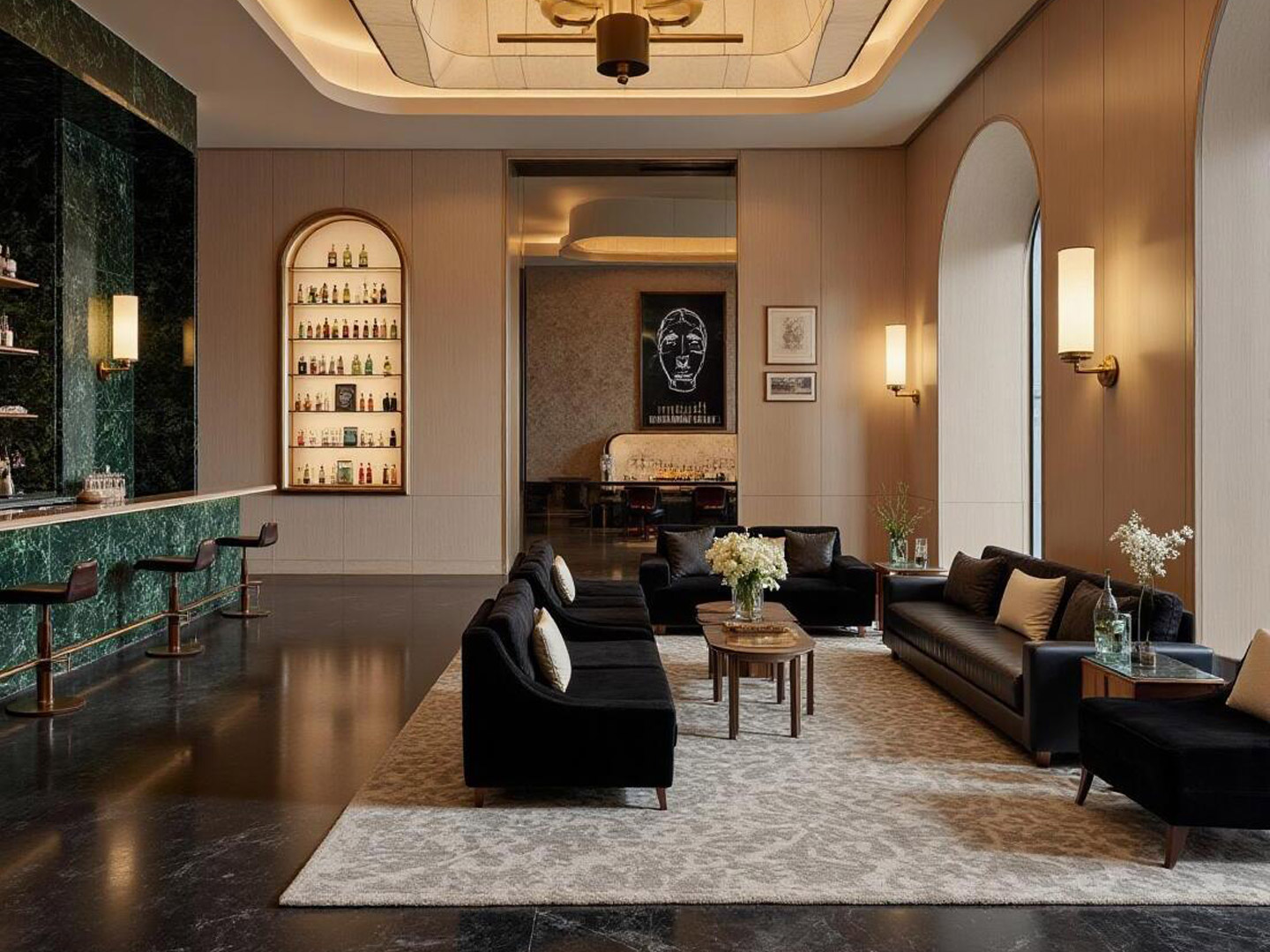 High-end custom-made hotel furniture GD61