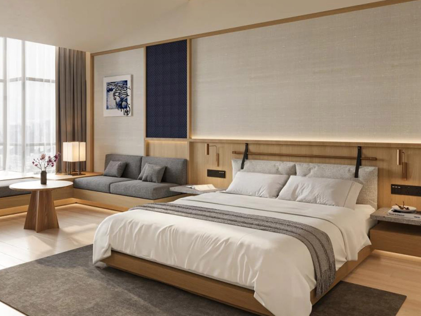 Modern design company hotel full-house customization GD96