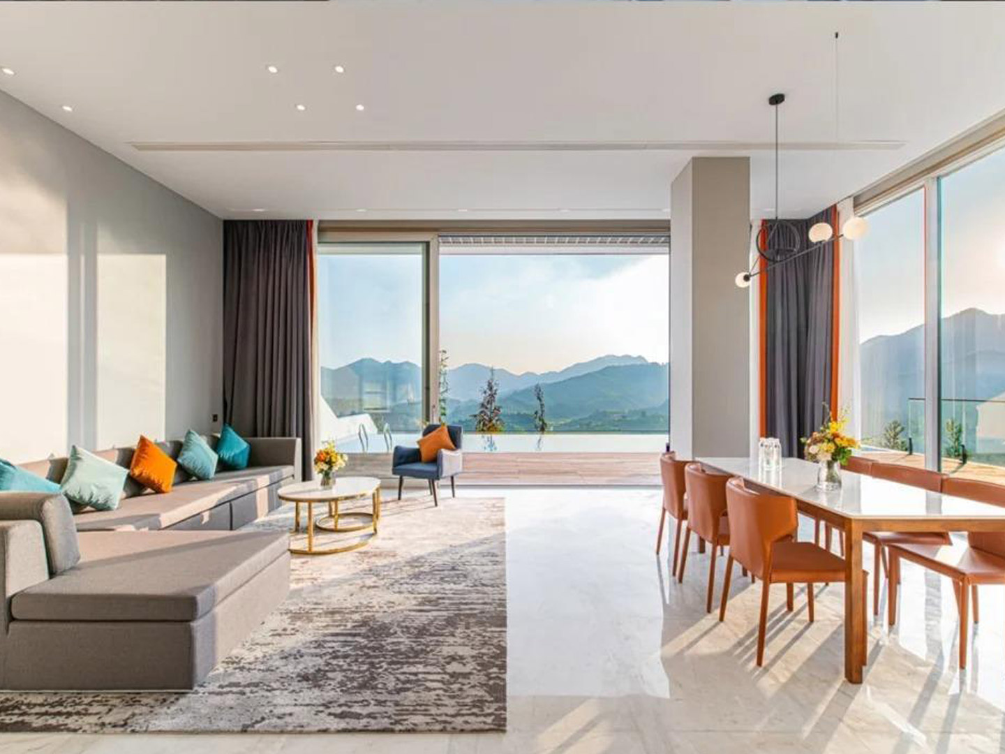 hotel lobby furniture customization Villa resort project Hotel furniture GD746