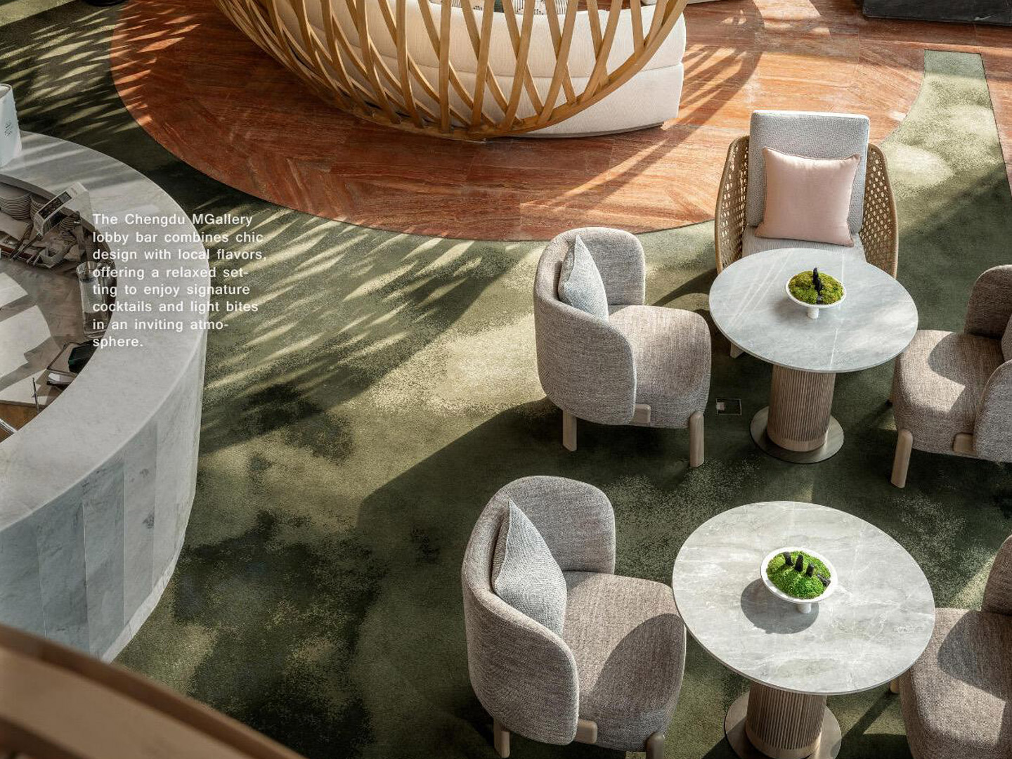 Mirage Hotel Lobby Room Furniture Set GD758