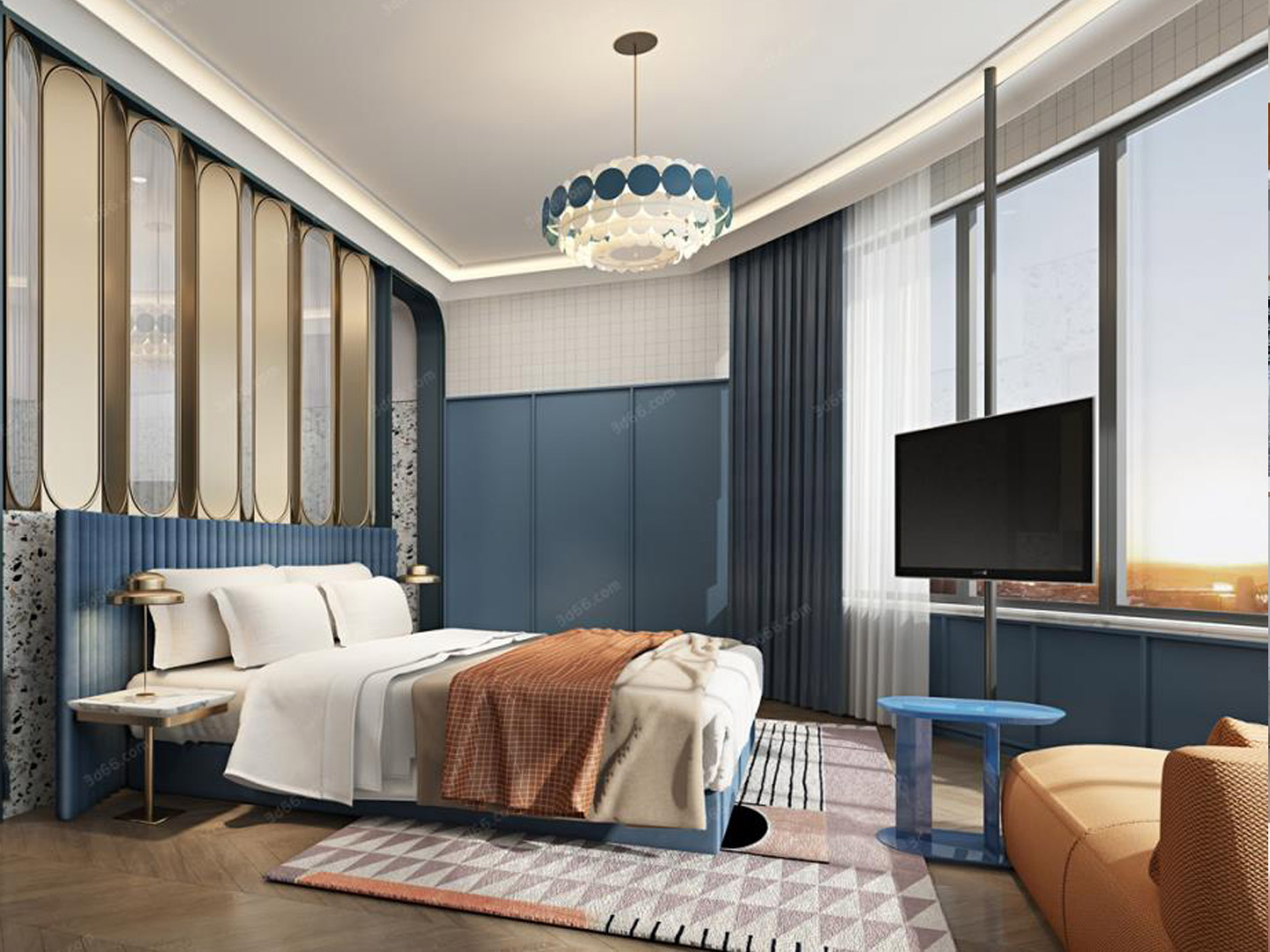 Hotel Villa High-End Furniture Set Customizatio...