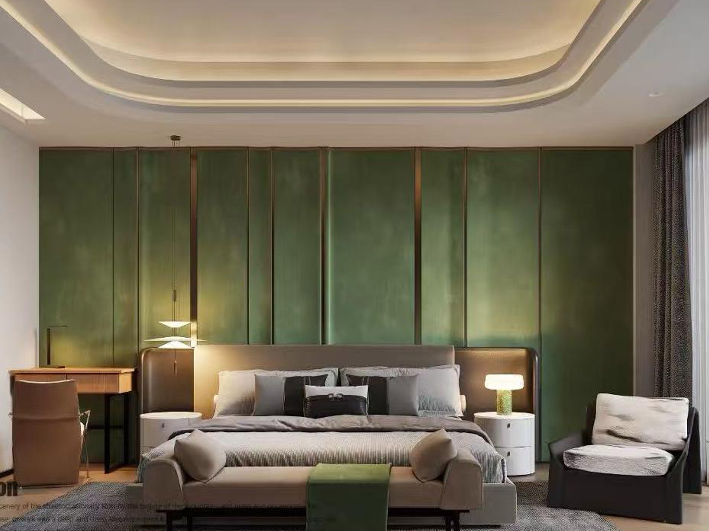 Interior Design Hotel Guest Room and Lobby Furn...