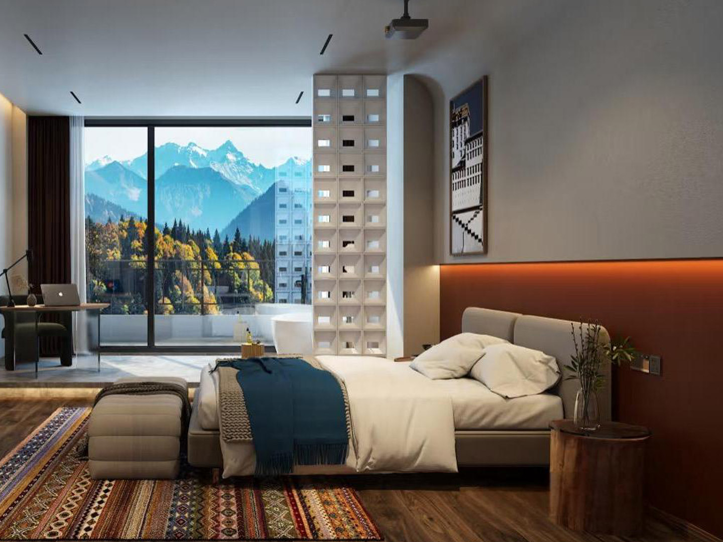 Custom high-end resort hotel furniture sets GD133