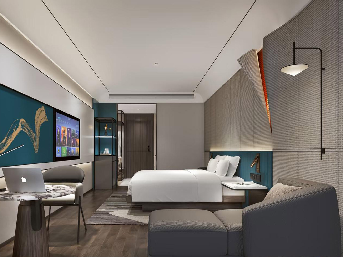 Furniture production factory hotel bedroom furn...
