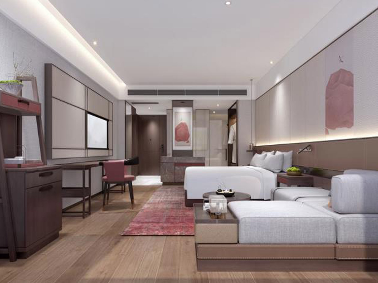 High-end residential hotel furniture customization set GD167