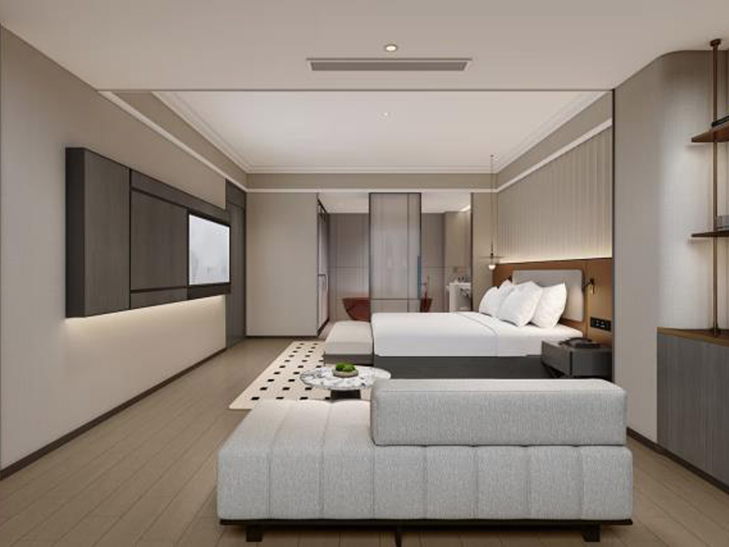 Luxurious hotel furniture bedroom set customization GD192