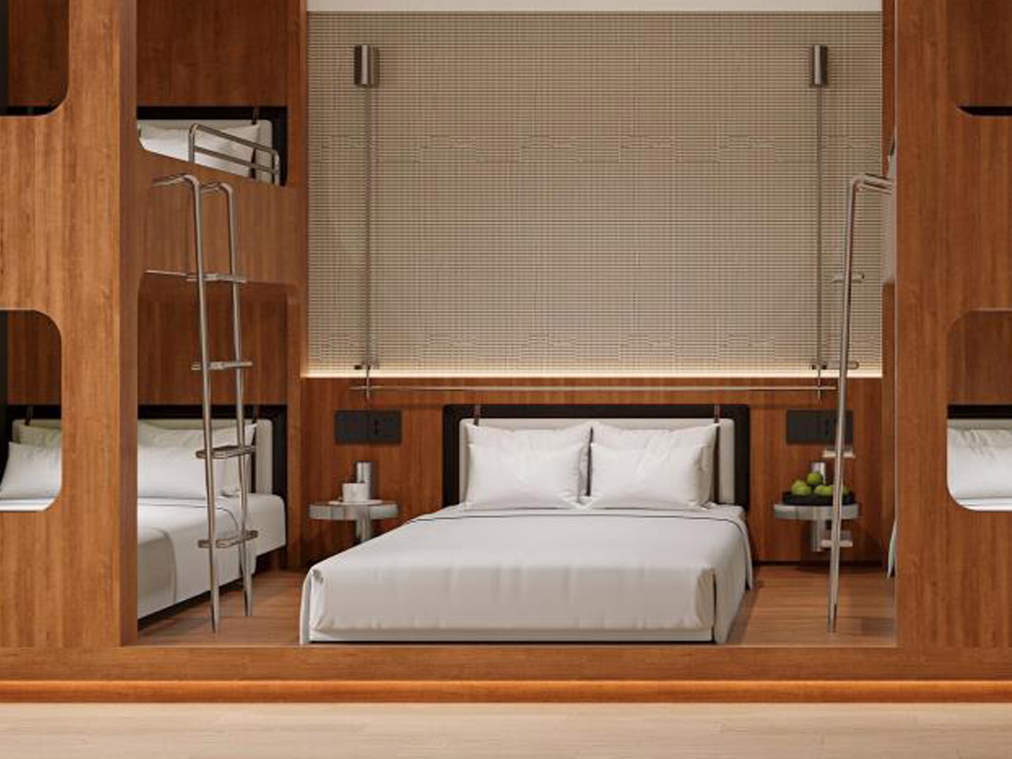 One-stop high-quality custom furniture hotel bedroom set GD19